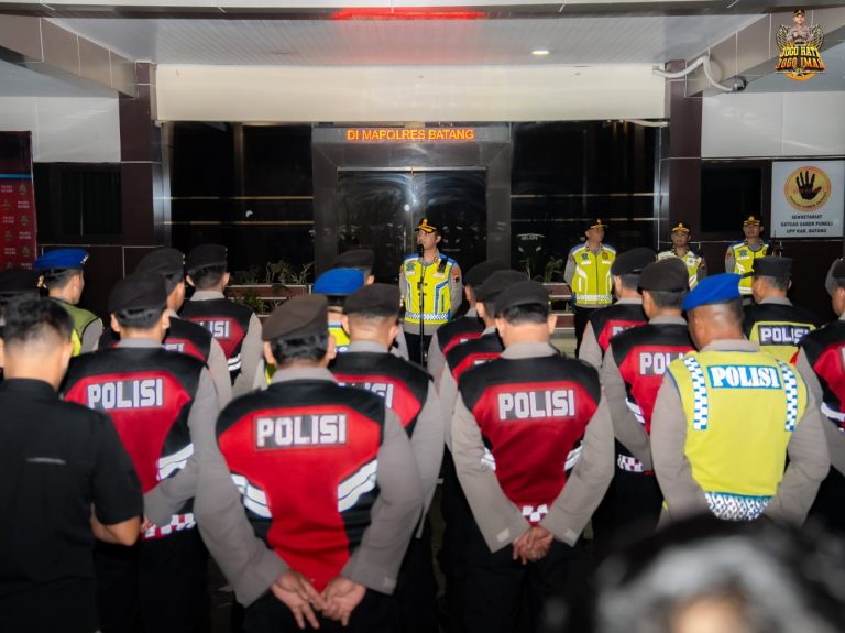 Polres Batang Tingkatkan Patroli Jelang Lebaran, Fokus Keamanan Pemukiman yang Ditinggal Mudik