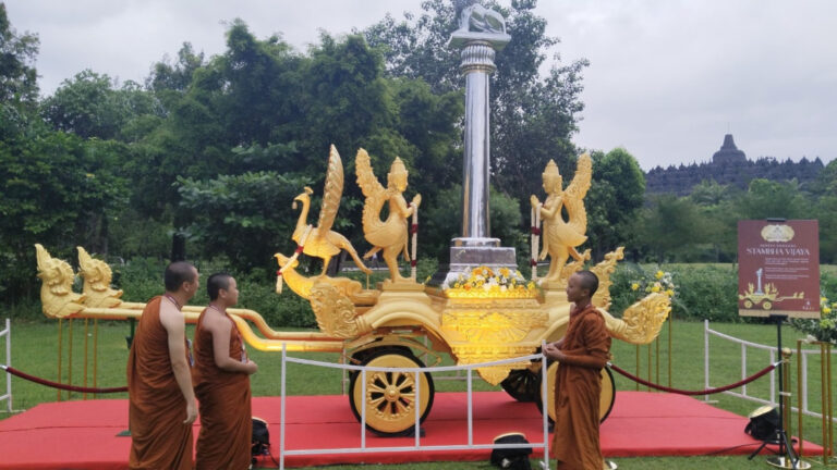 Stambha Vijaya, Kereta Kencana Moderasi Beragama yang Pukau Pengunjung ITC 2025