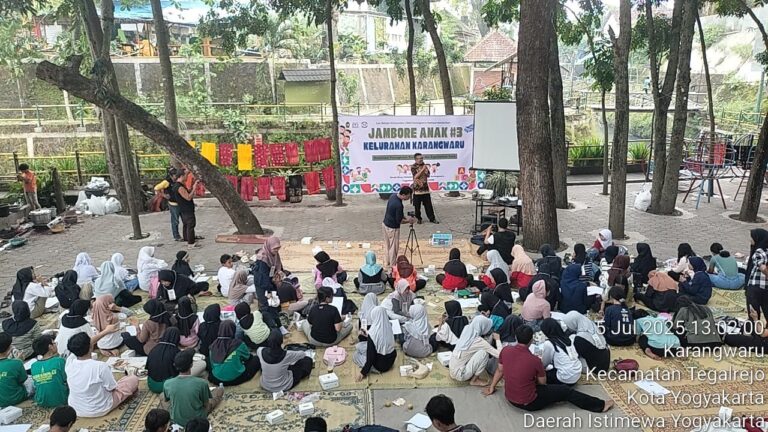 Jambore Anak Karangwaru 2025: Ajang Literasi dan Komunikasi Anak Zaman Now