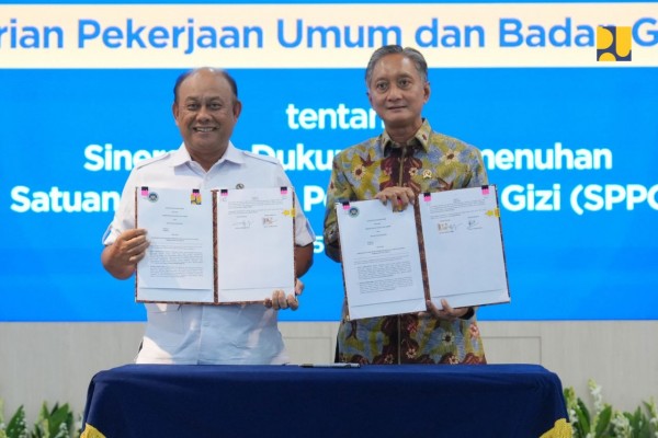 Kementerian PU dan BGN Teken MoU, Percepat Pembangunan 31.000 SPPG di Seluruh Indonesia