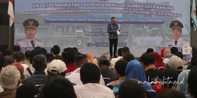 Wali Kota Malang Dorong Koperasi Merah Putih Jadi Motor Ekonomi Kerakyatan