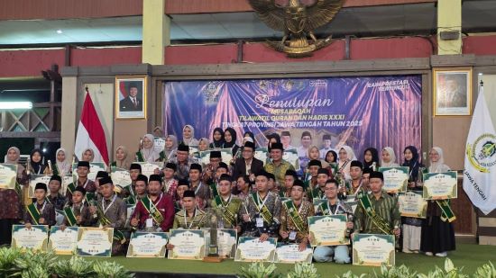 Dominasi Berlanjut, Kota Semarang Sabet Gelar Juara Umum MTQH XXXI Jateng