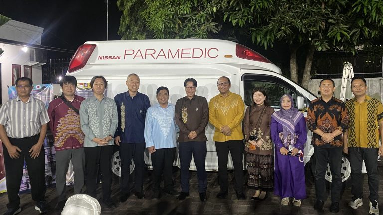 Kerja Sama Gorontalo–Ehime Jepang Makin Kuat, Empat Ambulans Hibah Tiba untuk Perkuat Layanan Kesehatan